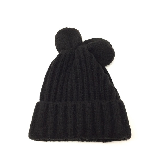 BCBGeneration Accessories - BCBG Generation Mouse Ears Ribbed Beanie Hat